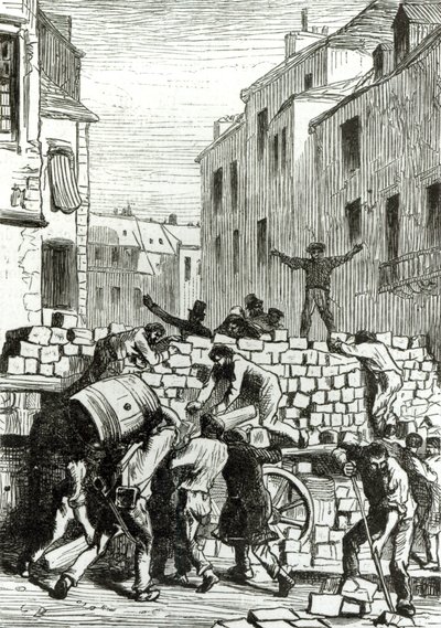 La barricada, ilustración de 