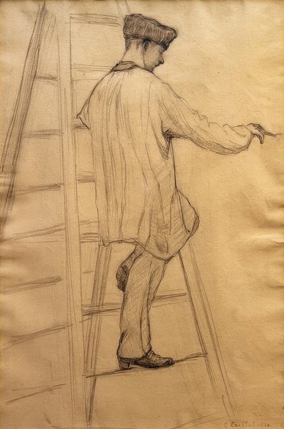 Estudio para los pintores de Gustave Caillebotte