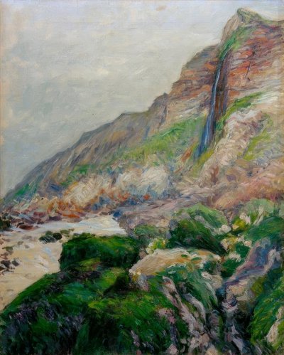 Acantilado en Normandía de Gustave Caillebotte