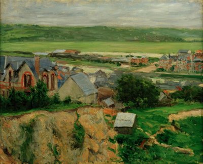 El valle de la Touques, Trouville de Gustave Caillebotte