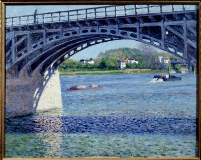 El puente de Argenteuil de Gustave Caillebotte