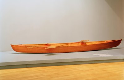 Bote de remos / G.Caillebotte (?), Foto de Gustave Caillebotte