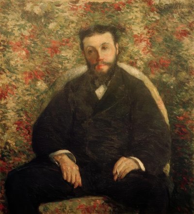 Retrato de A. Cassabois de Gustave Caillebotte