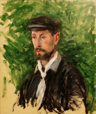 Retrato de Eugène Lamy, de busto de Gustave Caillebotte