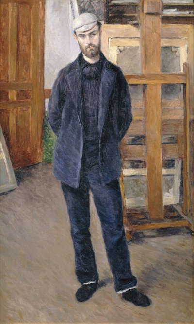 Retrato de Pierre Rabot, de cuerpo entero, 1893 de Gustave Caillebotte
