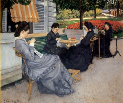 Retratos en el campo de Gustave Caillebotte