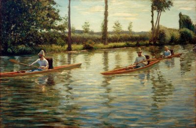 Périssoires de Gustave Caillebotte
