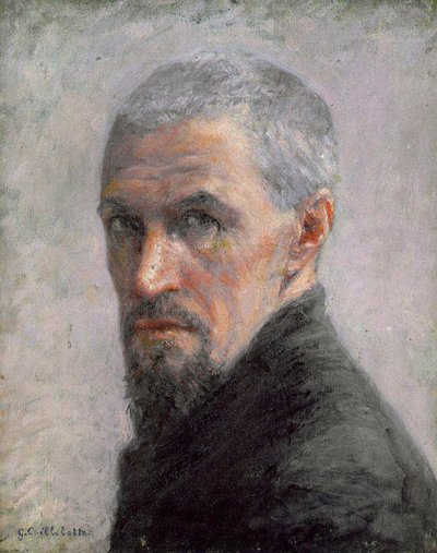 Autorretrato, c.1889 de Gustave Caillebotte