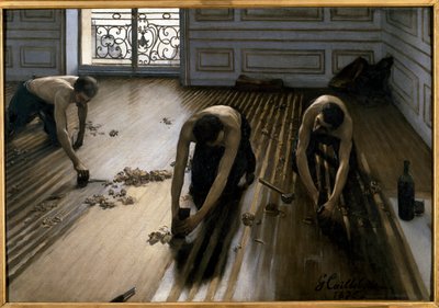 Los rascadores de suelo de Gustave Caillebotte