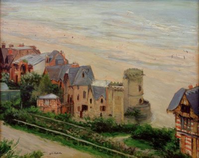 Trouville, la playa y las villas de Gustave Caillebotte
