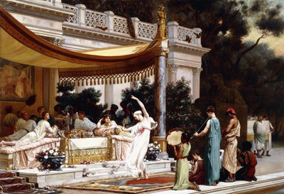 Horas agradables en la casa de Lucullus, 1977 de Gustave Clarence Rodolphe Boulanger