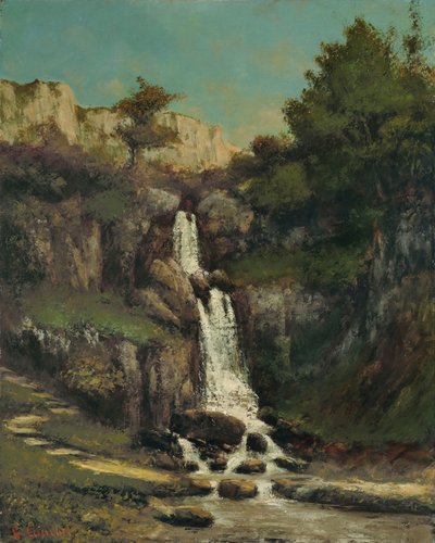 Bordes rocosos de la Loue Courbet 1864 de Gustave Courbet