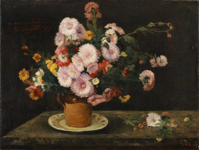 Ramo de ásteres de Gustave Courbet