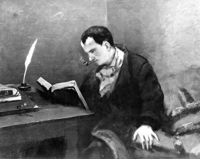 Charles Baudelaire de Gustave Courbet