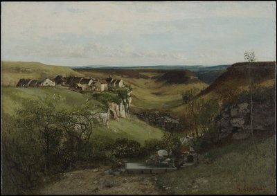 Castillo de Ornans de Gustave Courbet