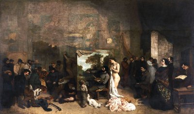 El taller del artista de Gustave Courbet