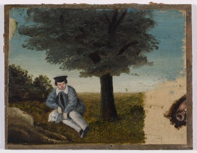 Francés: Autoportrait de Gustave Courbet à l