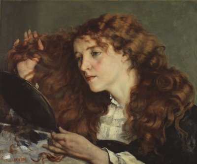 Jo, la Hermosa Chica Irlandesa, 1866 de Gustave Courbet