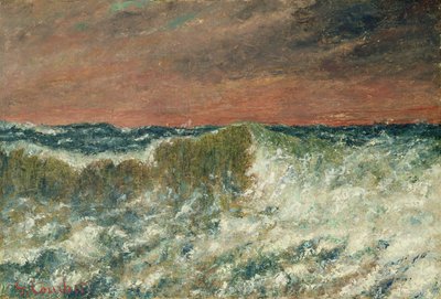 La ola de Gustave Courbet