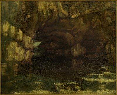 La fuente de la Loue de Gustave Courbet
