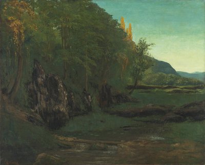 Paisaje de Jura de Gustave Courbet