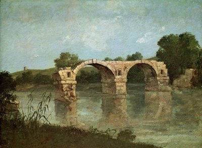 Puente de Ambrussum de Gustave Courbet
