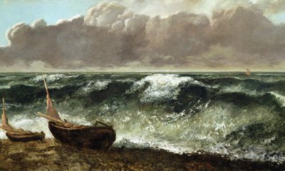 Le Vague, c.1869/70 de Gustave Courbet