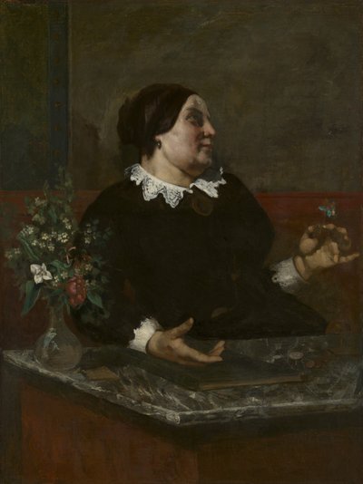 Mère Grégoire, 1855 y 1857-59 de Gustave Courbet