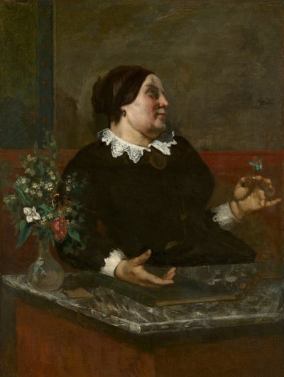 Mère Grégoire, 1855 y 1857-59 de Gustave Courbet