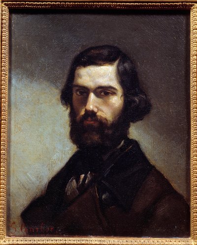 Retrato de Jules Vallès (1832-1885) escritor, periodista y político de Gustave Courbet