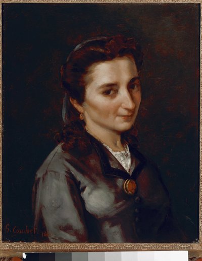 Retrato de Madame Buchon de Gustave Courbet