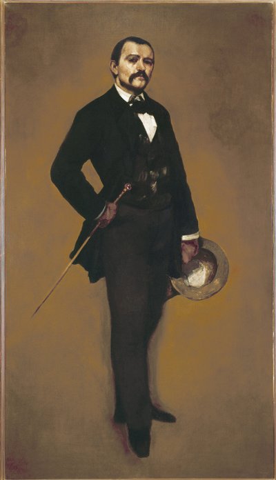 Retrato de hombre de Gustave Courbet