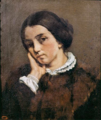 Retrato de Zelie Courbet 1846 de Gustave Courbet