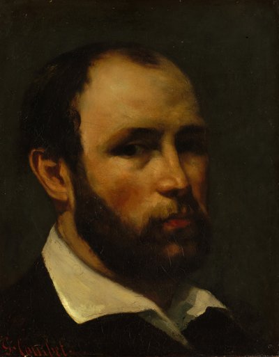 Retrato de un hombre de Gustave Courbet