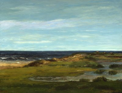 Paisaje marino de Gustave Courbet