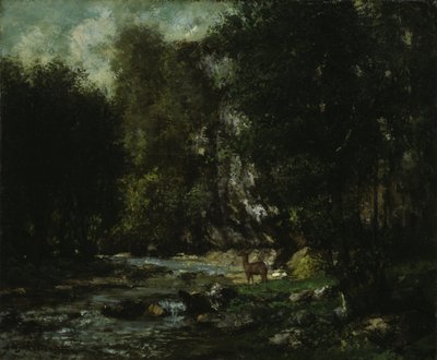 El arroyo de Les Puits-Noir de Gustave Courbet