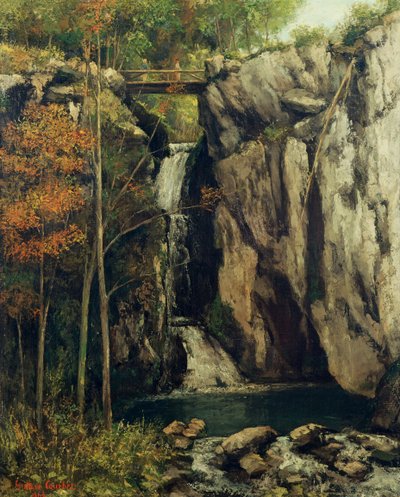 El Abismo en Conches de Gustave Courbet