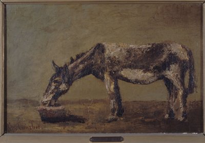 El asno, entre 1862 y 1863 (óleo sobre lienzo) de Gustave Courbet