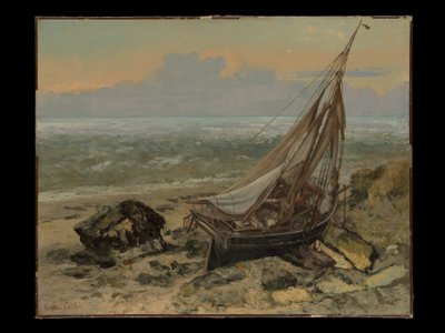 El barco pesquero de Gustave Courbet