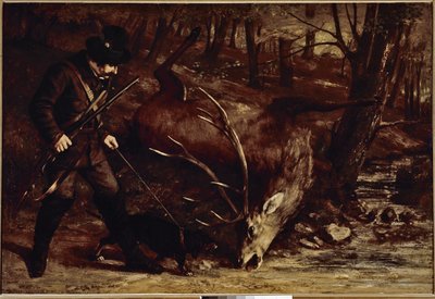 El cazador alemán de Gustave Courbet