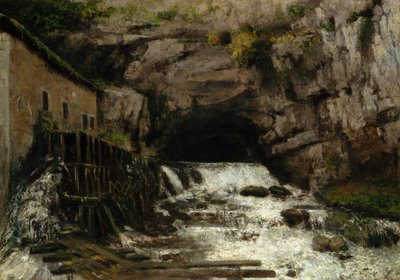 El Manantial del Loue, 1864 de Gustave Courbet