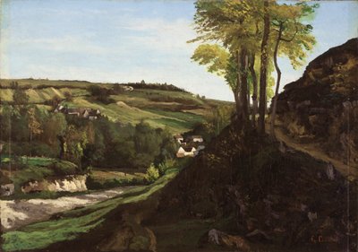 El Valle de Ornans de Gustave Courbet
