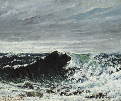 La ola de Gustave Courbet