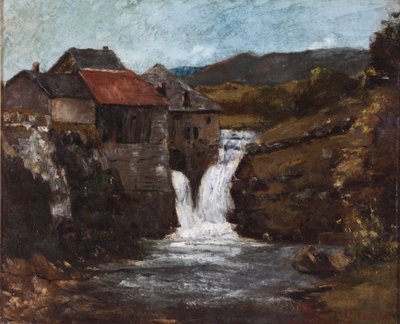 El molino en Orbe de Gustave Courbet