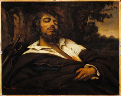 Autorretrato del pintor herido de Gustave Courbet
