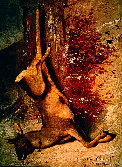 El corzo, 1876 de Gustave Courbet