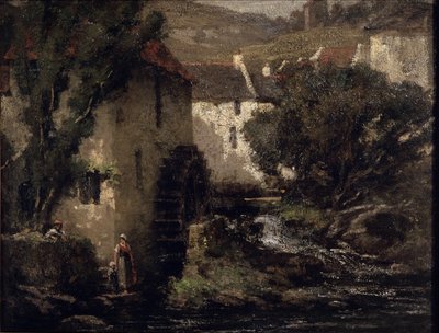 Molino de agua de Gustave Courbet