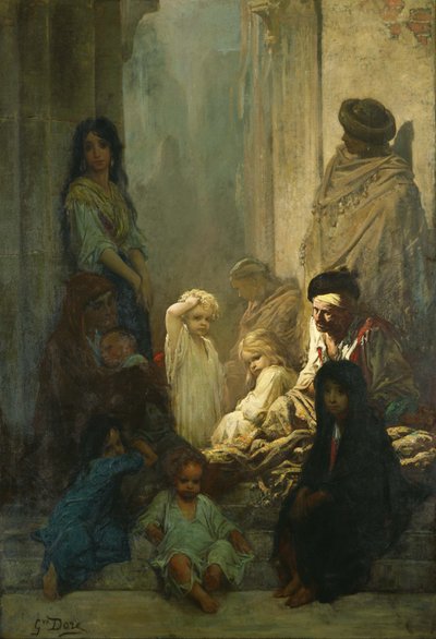 La Siesta, Recuerdos de España. de Gustave Dore