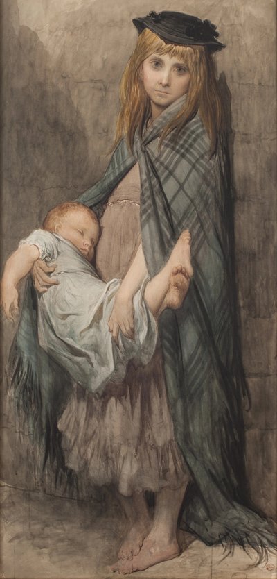 Niños pobres de Londres de Gustave Dore