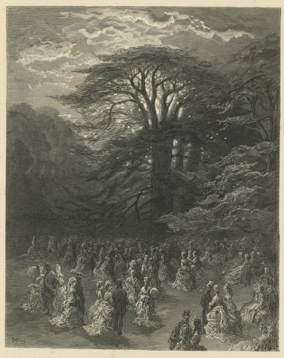 Una fiesta en Chiswick de Gustave Dore